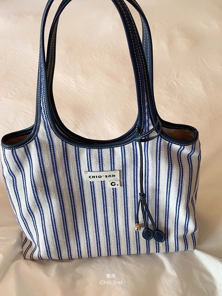 TÚI VẢI CHIO’2ND KẺ XANH M7359