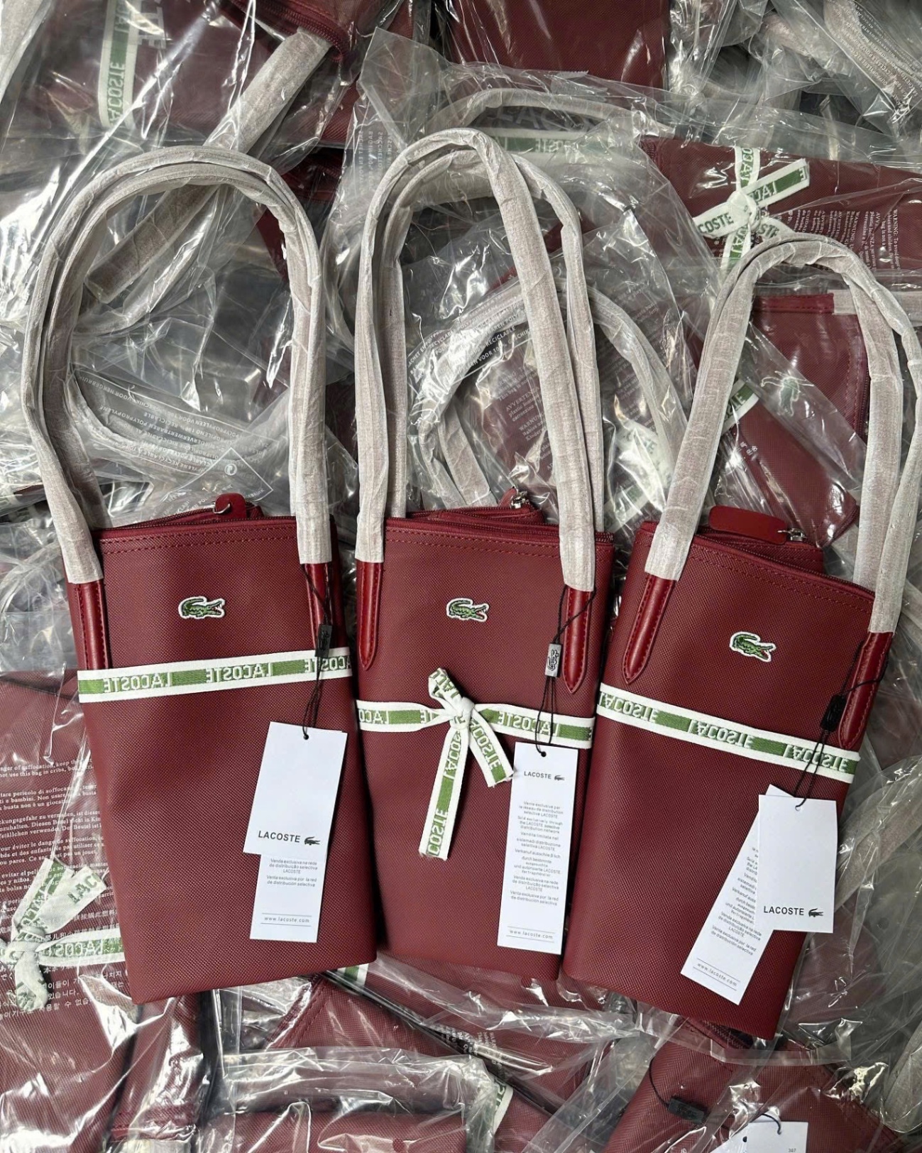 TÚI TOTE LCT CÁ SẤU ĐỎ TQXK
