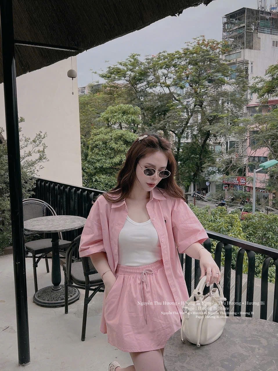 BỘ ĐÙI HỒNG THÊU NGỰA 3CT