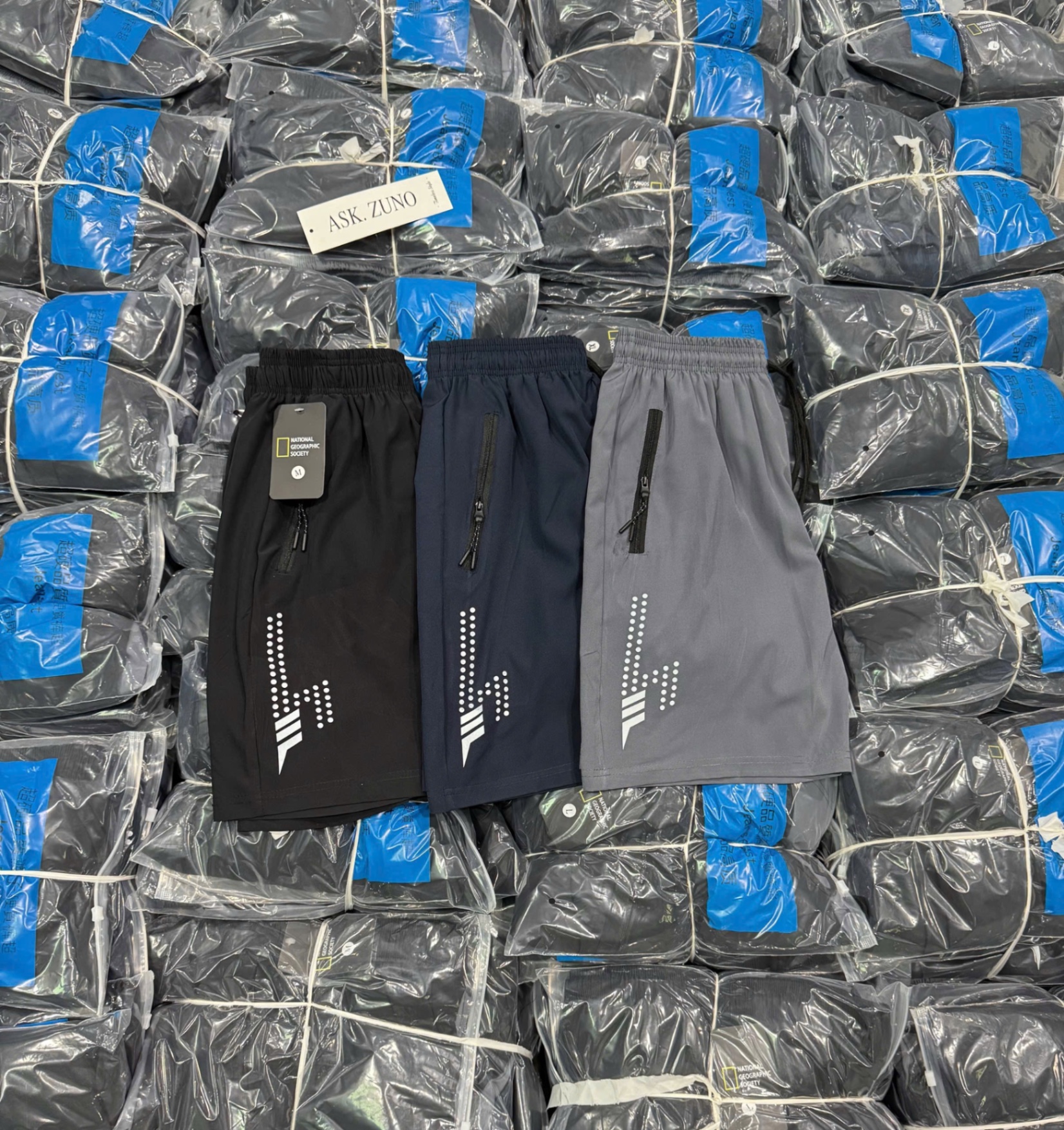 SET 3 QUẦN ĐÙI GIÓ KHOÁ TÚI CHÌM NAM