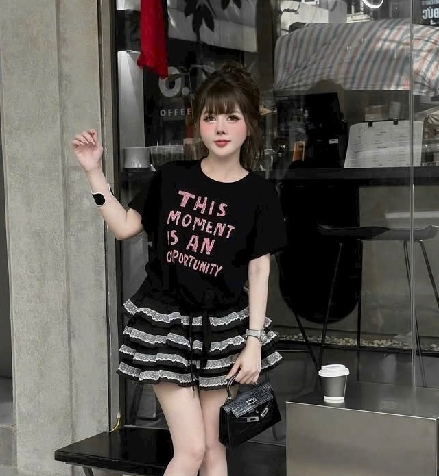 ÁO PULL CỘC BUỘC DÂY MOMENT QCCC