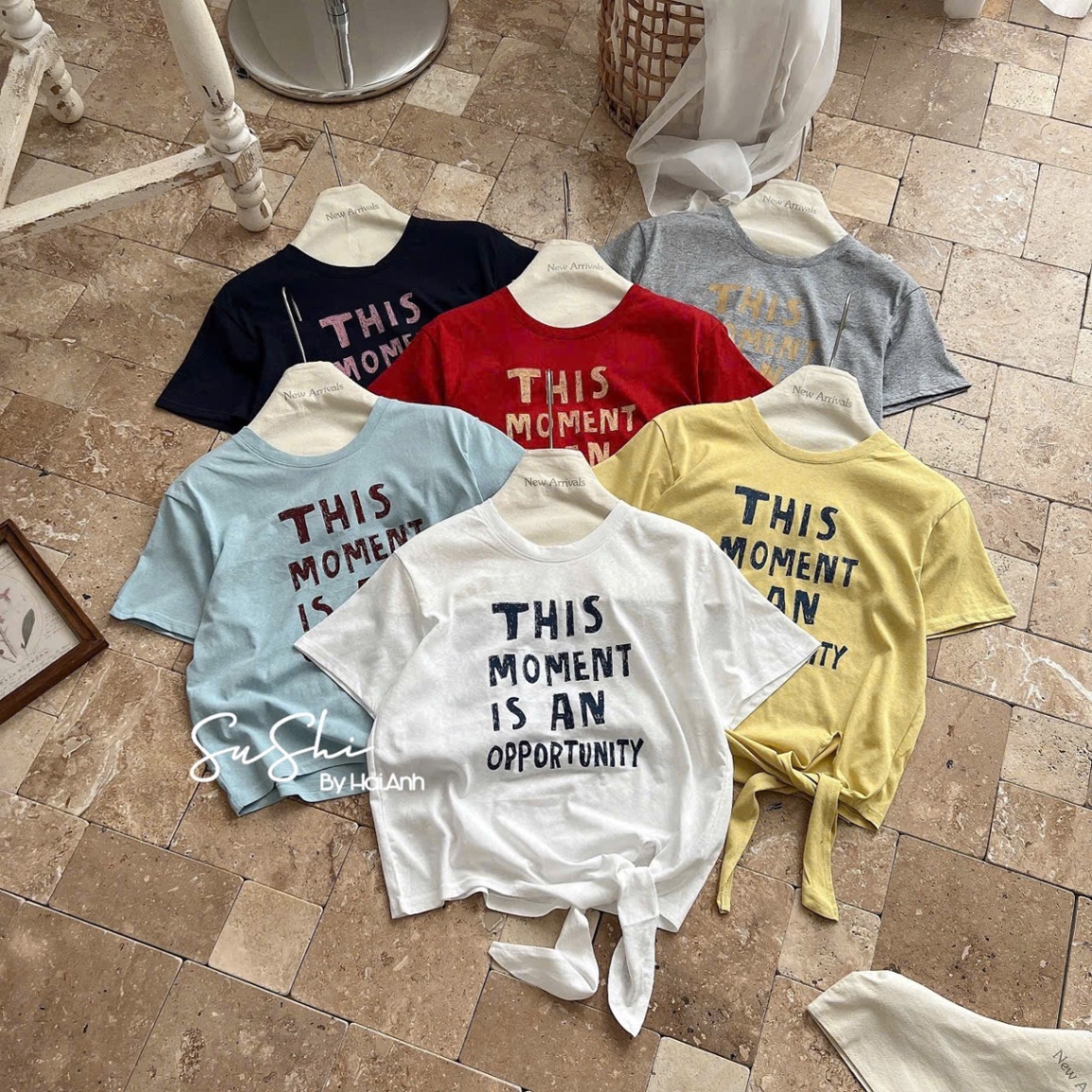 ÁO PULL CỘC BUỘC DÂY MOMENT QCCC