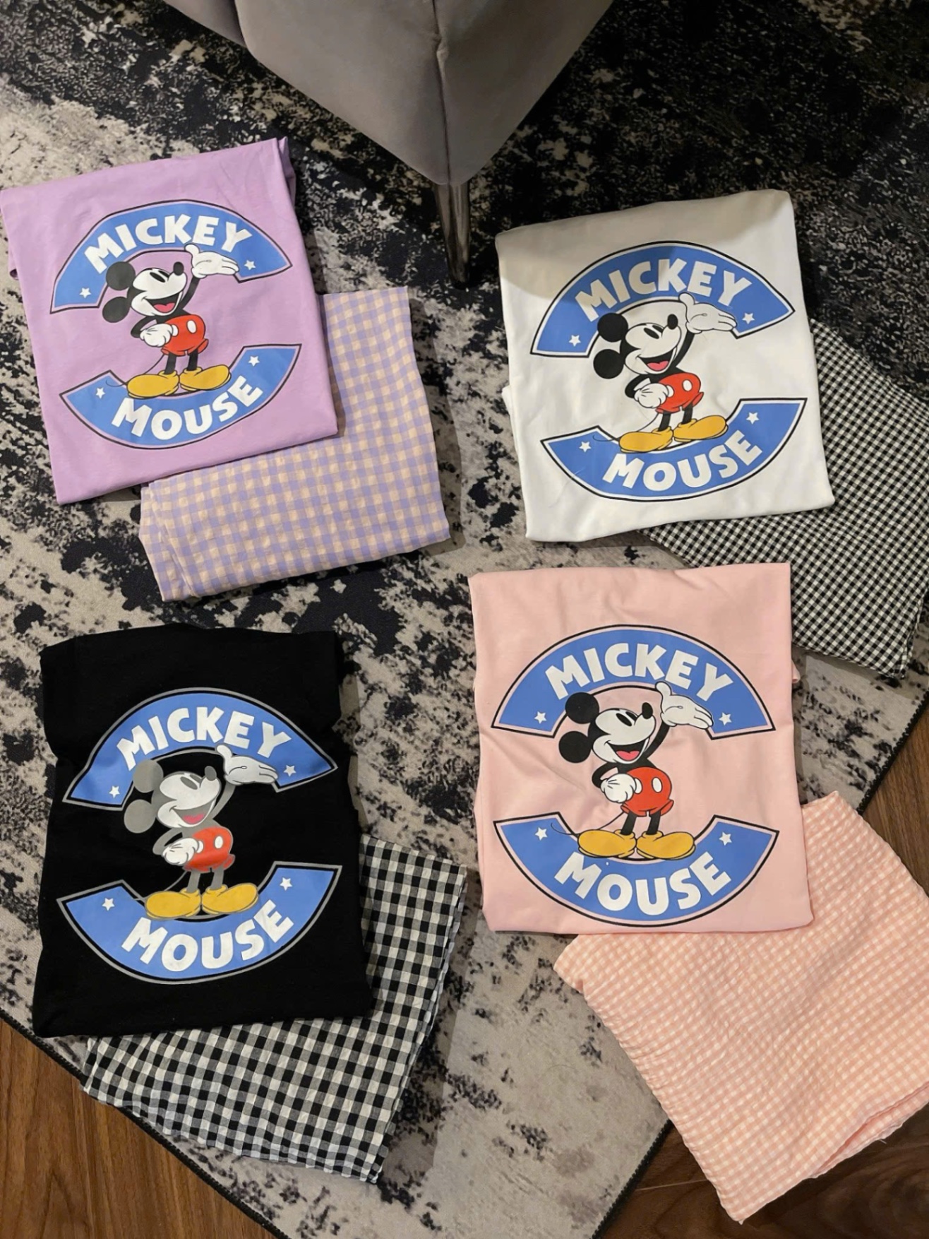 Bộ COTTON MICKY QUAN KẺ