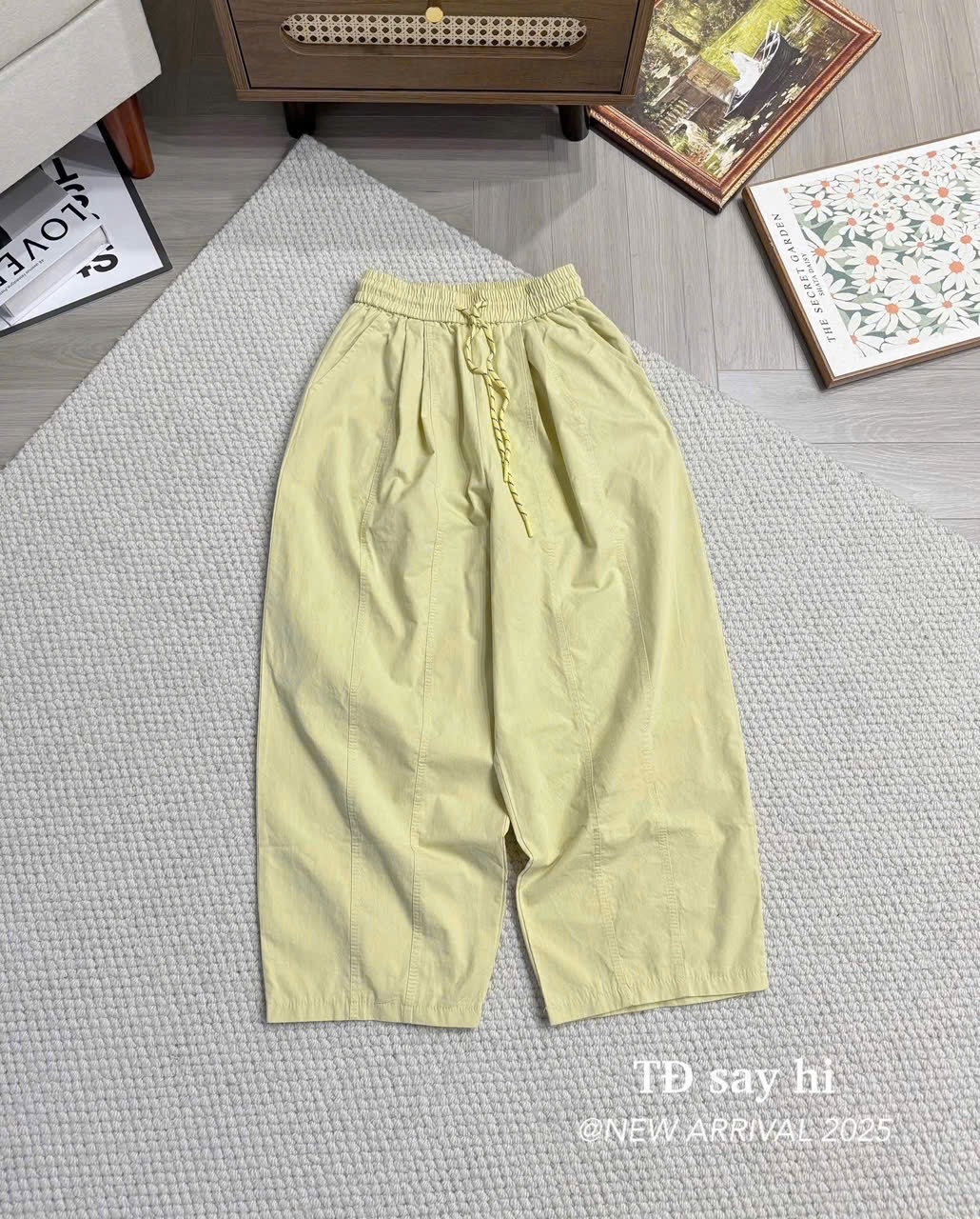 QUẦN BAGGY KAKI DÁNG RỘNG