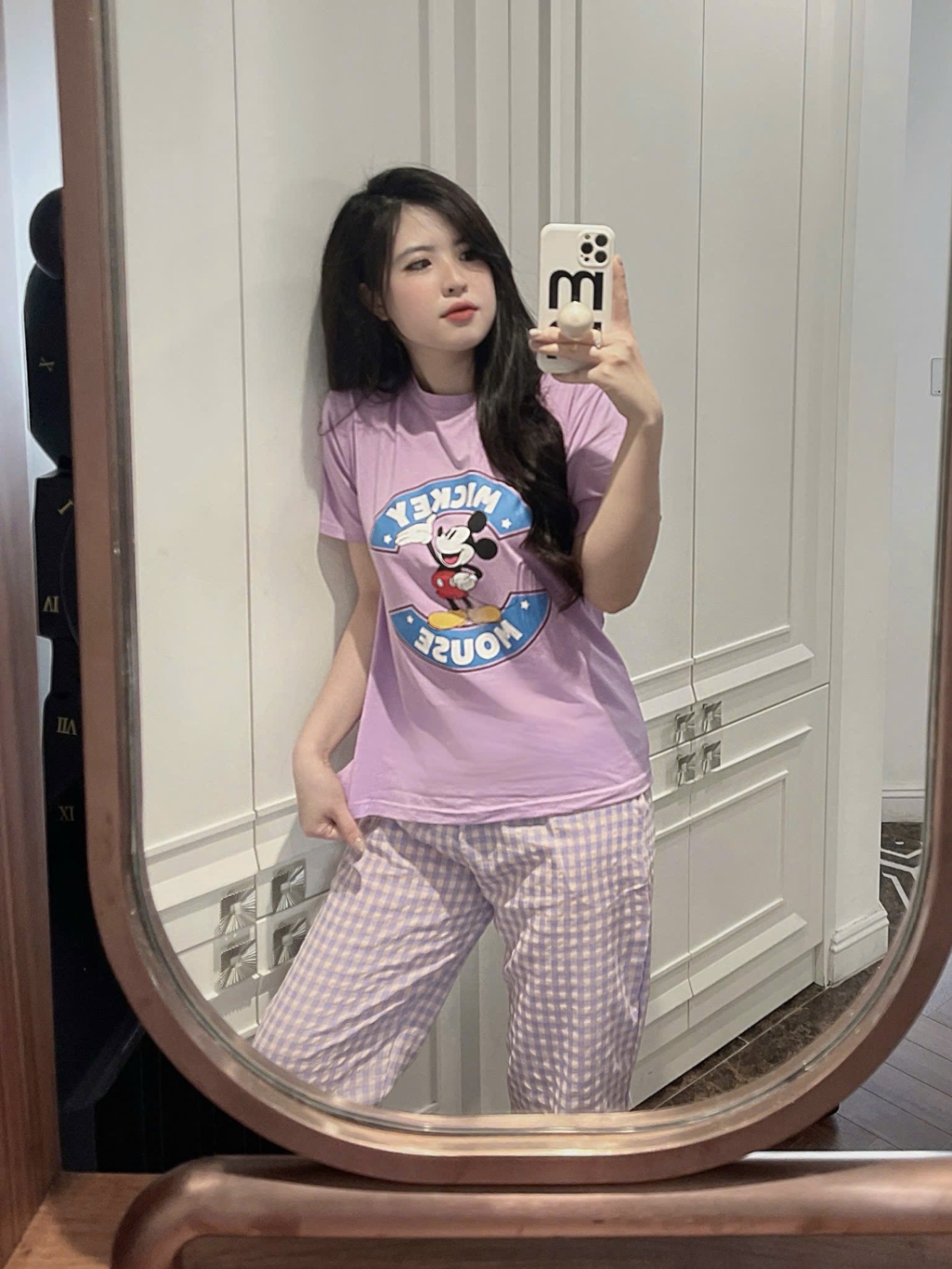 Bộ COTTON MICKY QUAN KẺ
