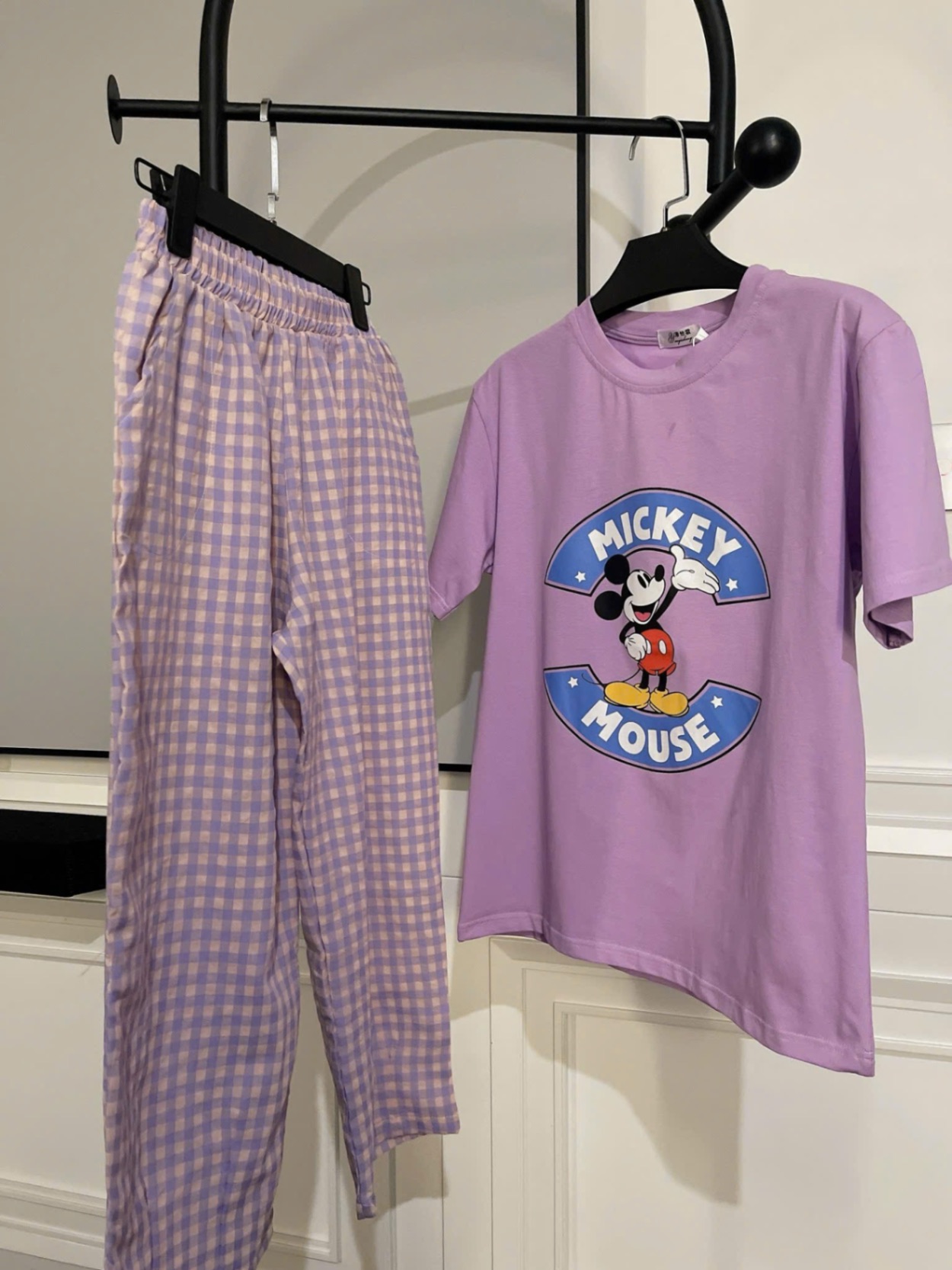 Bộ COTTON MICKY QUAN KẺ