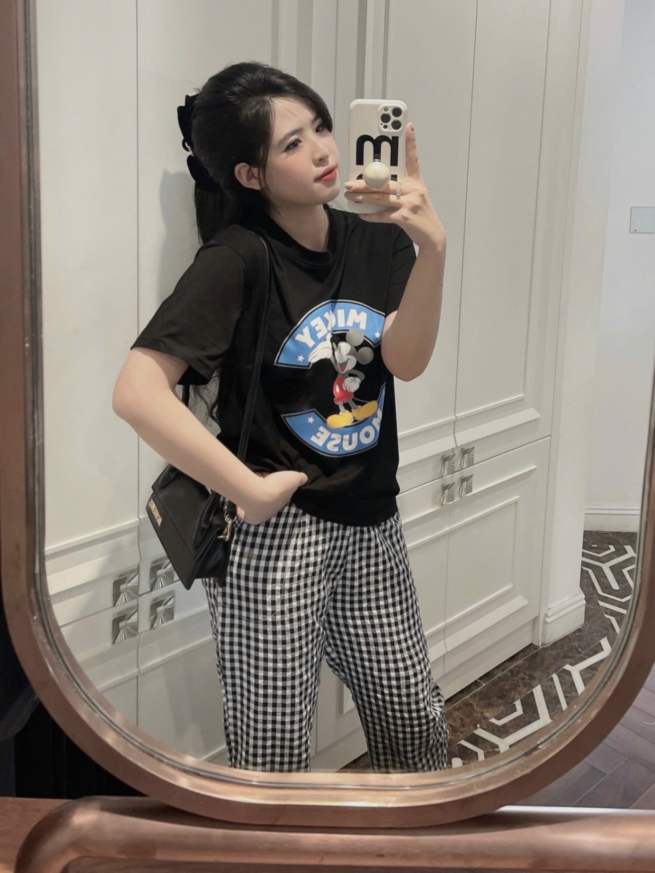 Bộ COTTON MICKY QUAN KẺ