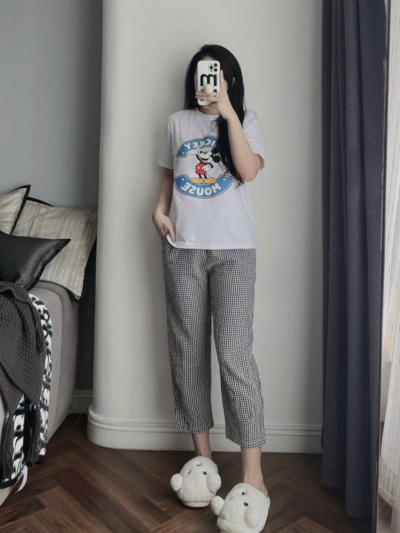 Bộ COTTON MICKY QUAN KẺ