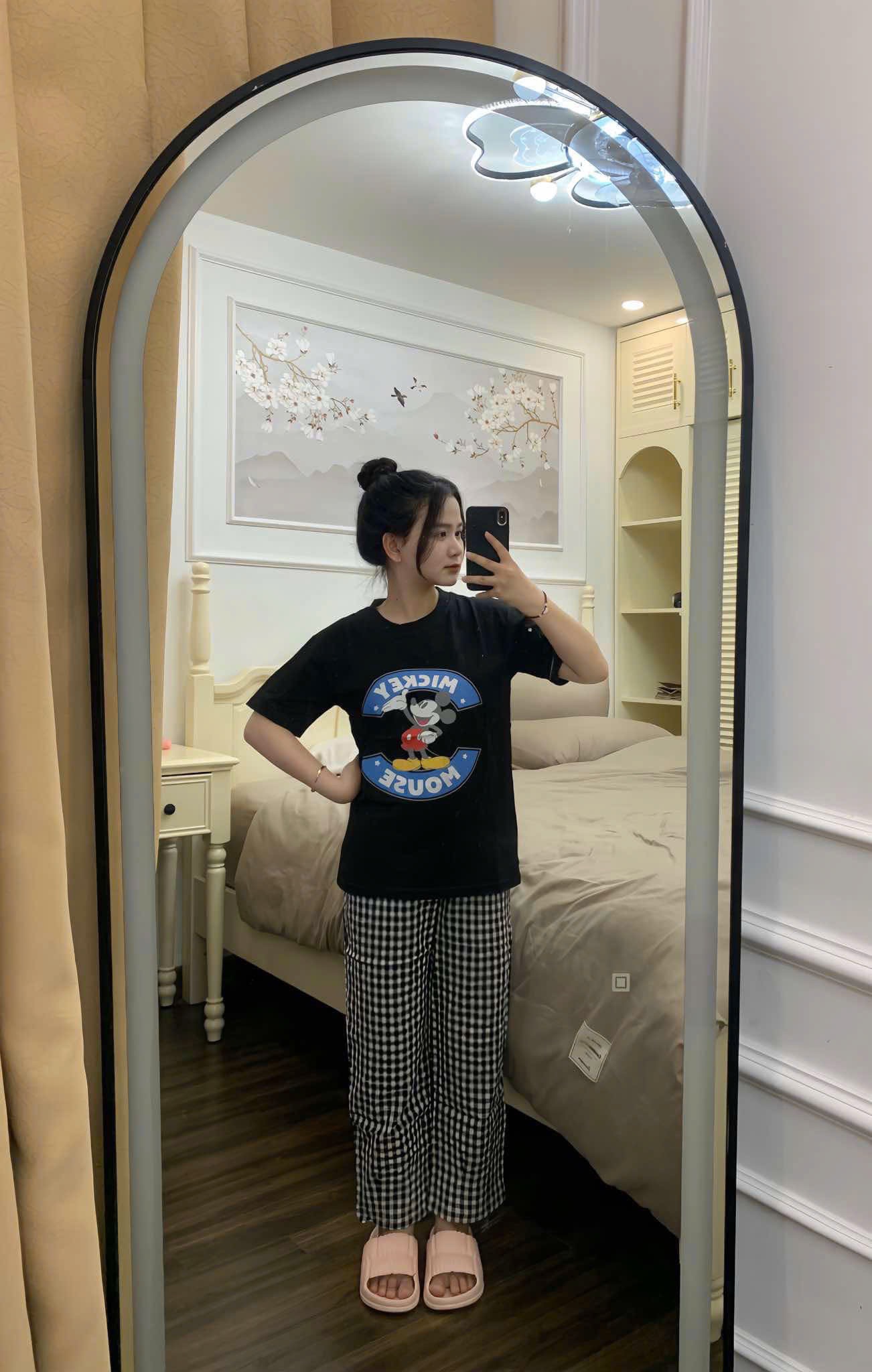 Bộ COTTON MICKY QUAN KẺ