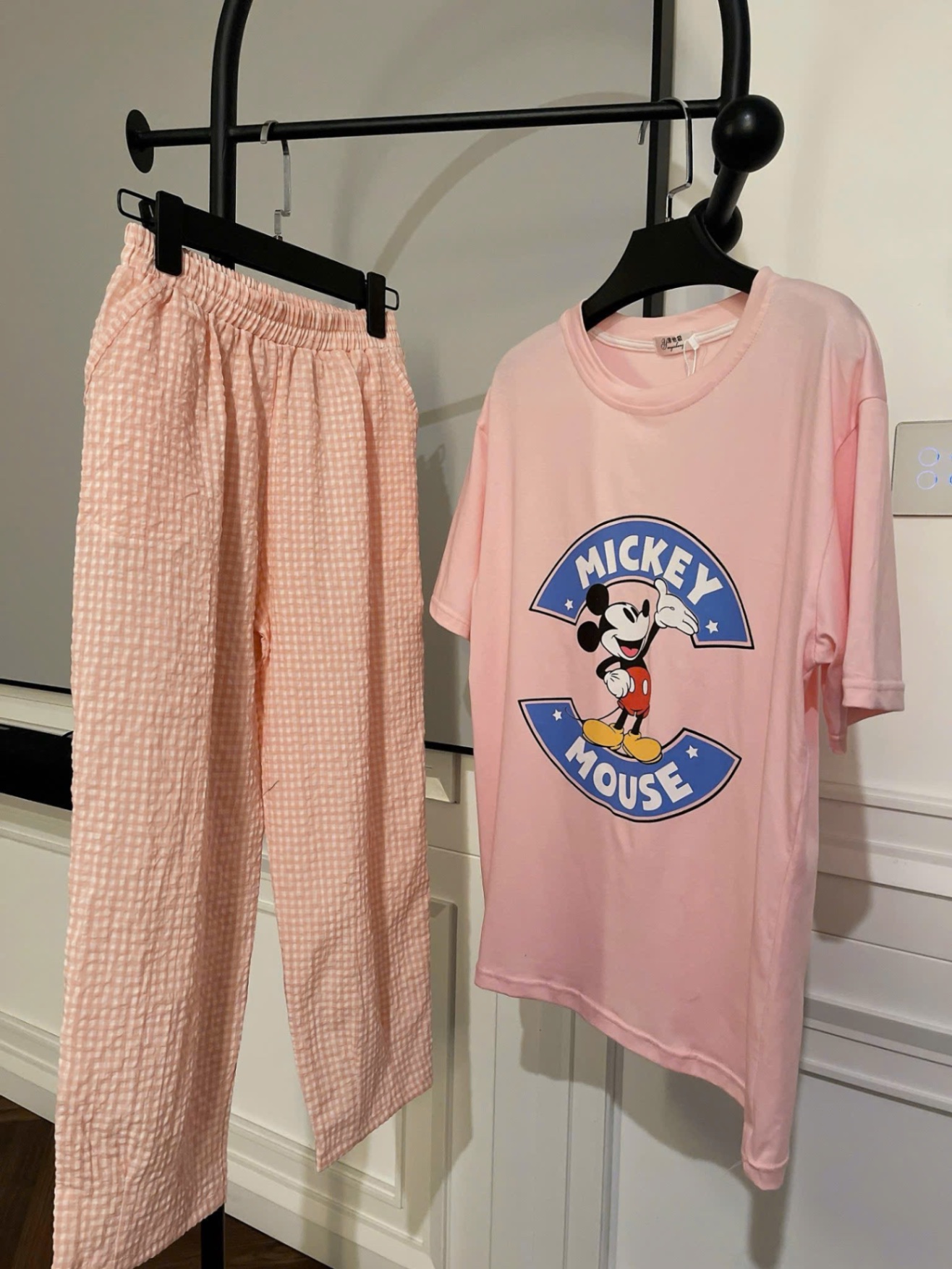 Bộ COTTON MICKY QUAN KẺ