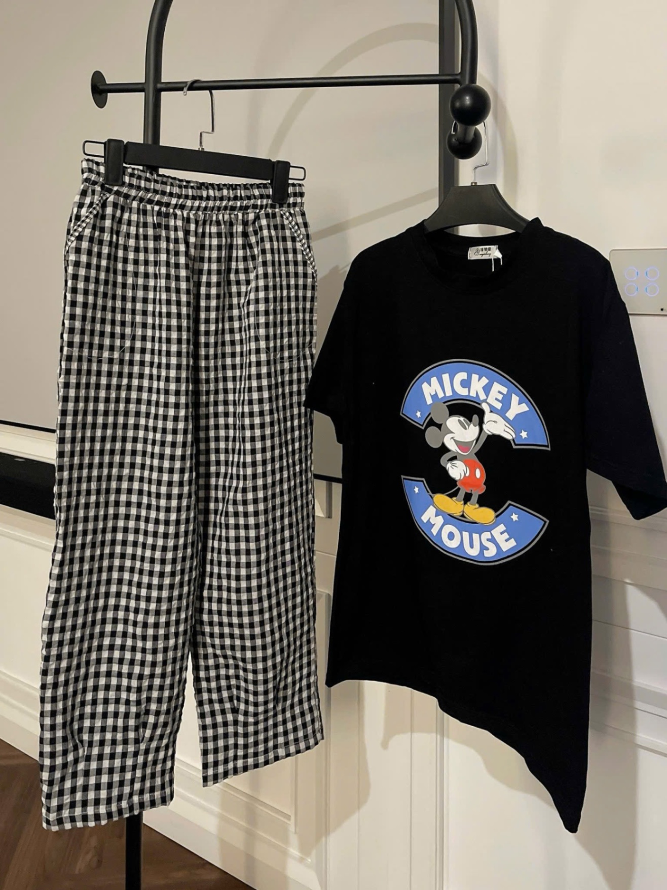 Bộ COTTON MICKY QUAN KẺ