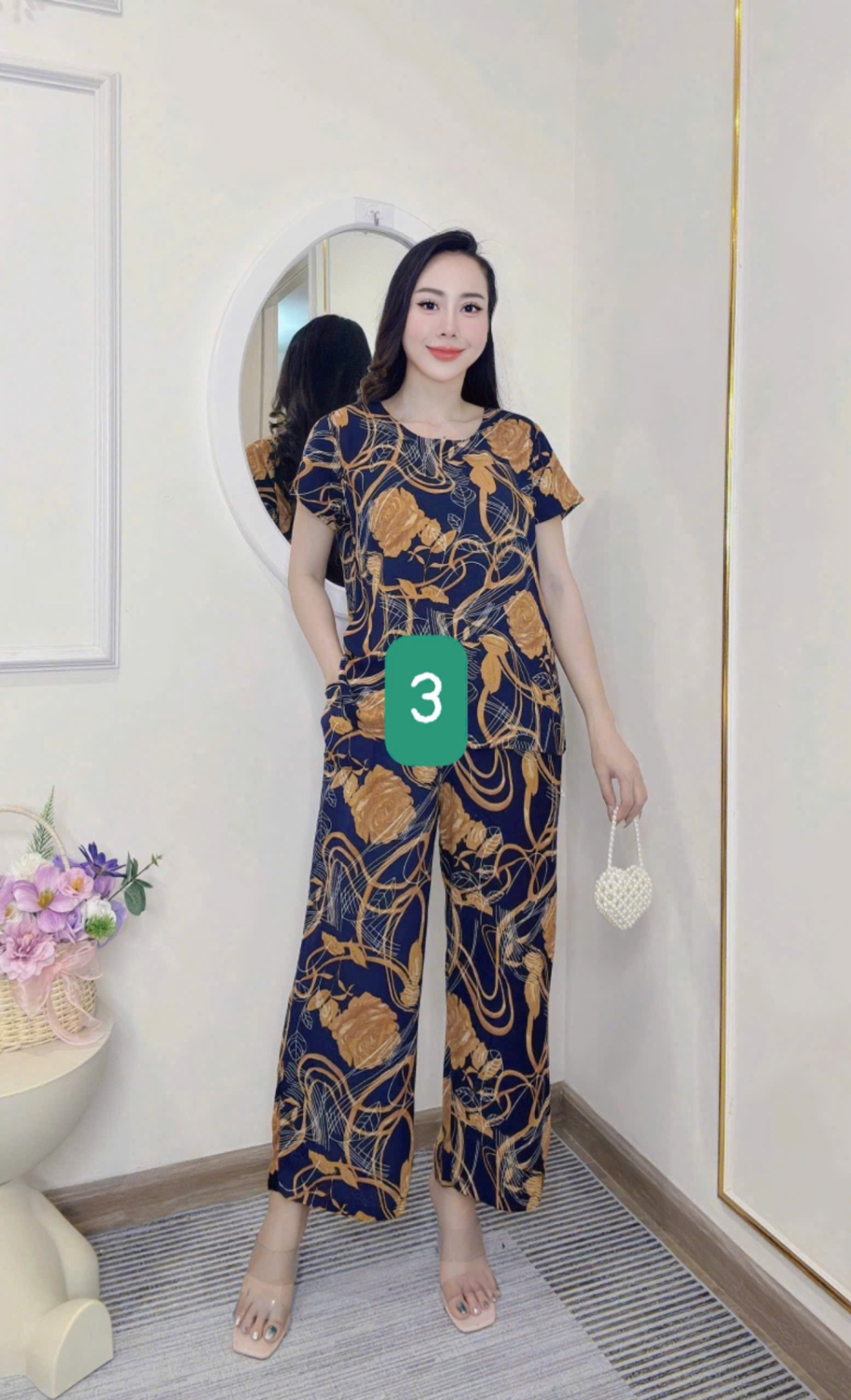 XẢ KHO BỘ LANH GIÀ QUẦN DÀI 4 MÀU