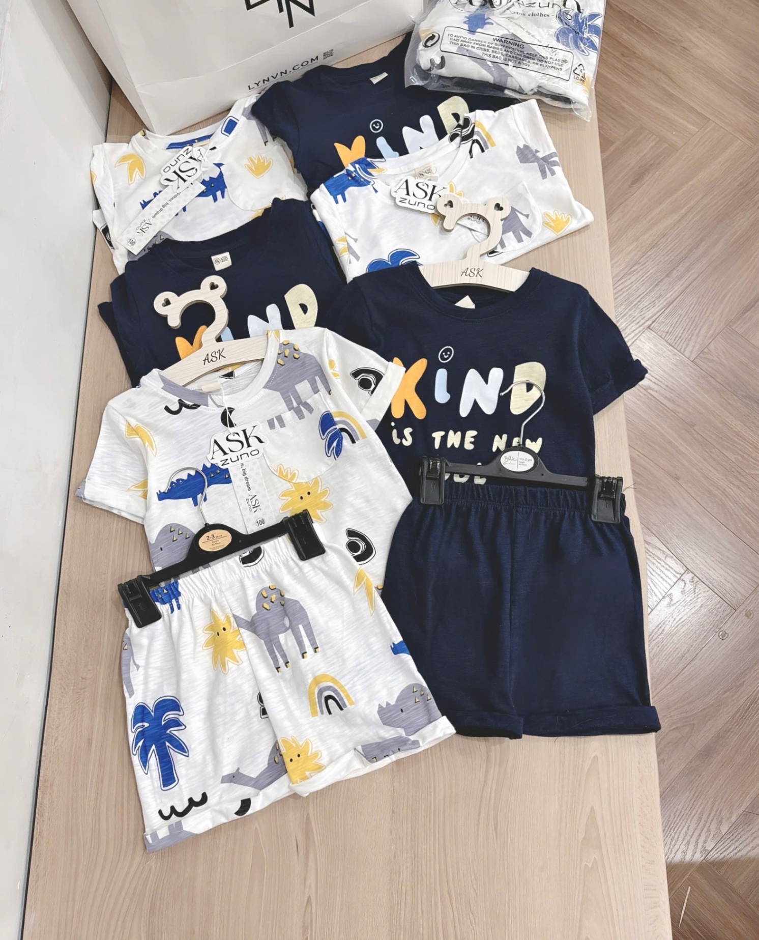 SET 2 BỘ ĐÙI CT XƯỚC KHỦNG LONG KIND BT