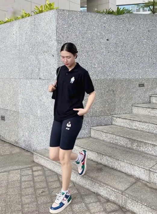 QUẦN LEGGING ĐÙI THÊU GẤU WHOU