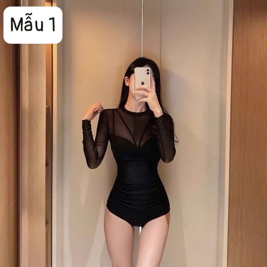 BỘ BƠI BIKINI ĐEN QC NỮ