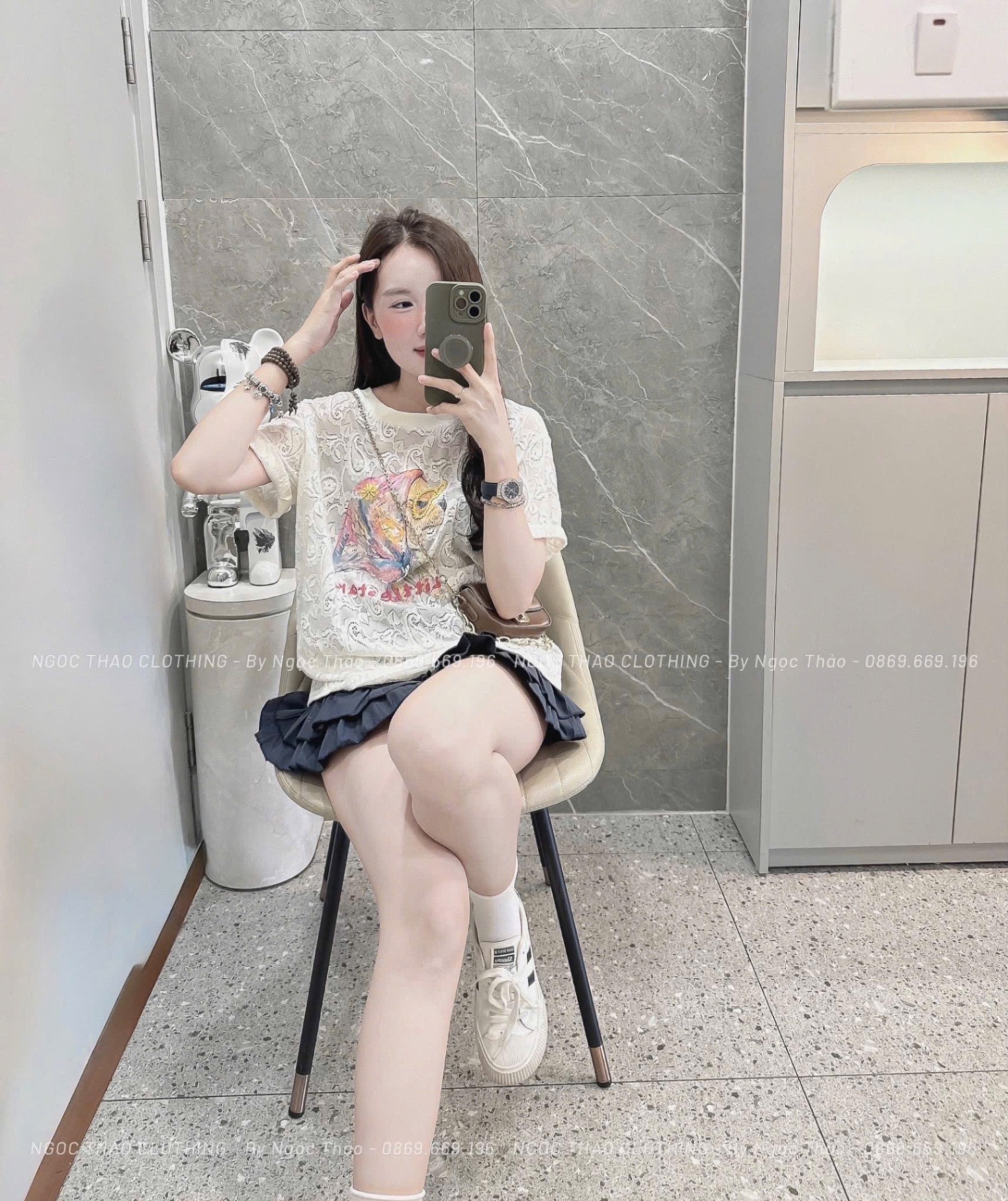 M253289 - ÁO REN CỘC QCCC HÌNH CÚN ĐỘI KHĂN