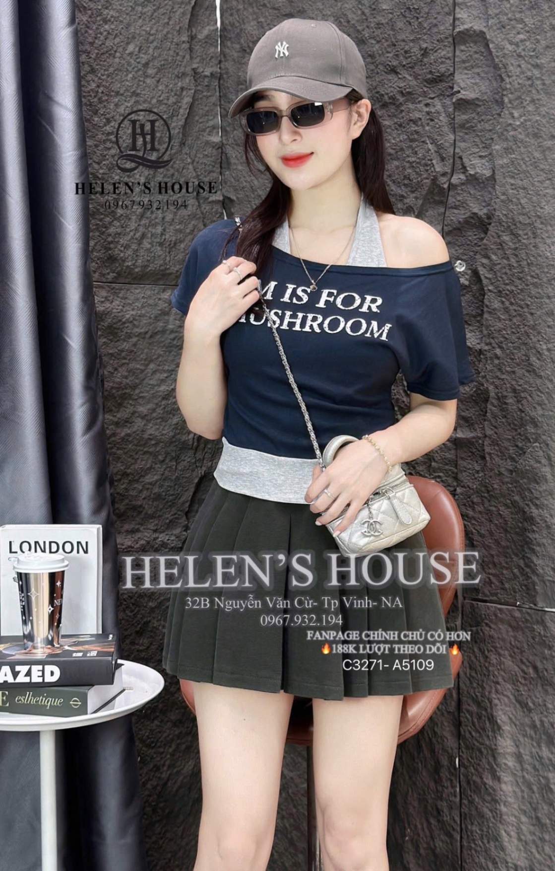 M888 - ÁO PULL CỘC CỔ YẾM MIS FOR QCCC