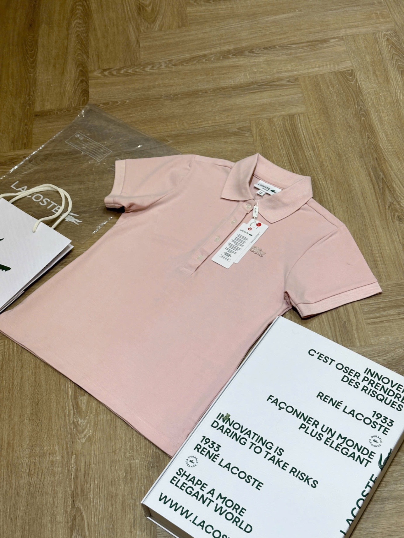 Hang nha may - ÁO POLO LCT HỒNG XUẤT DƯ