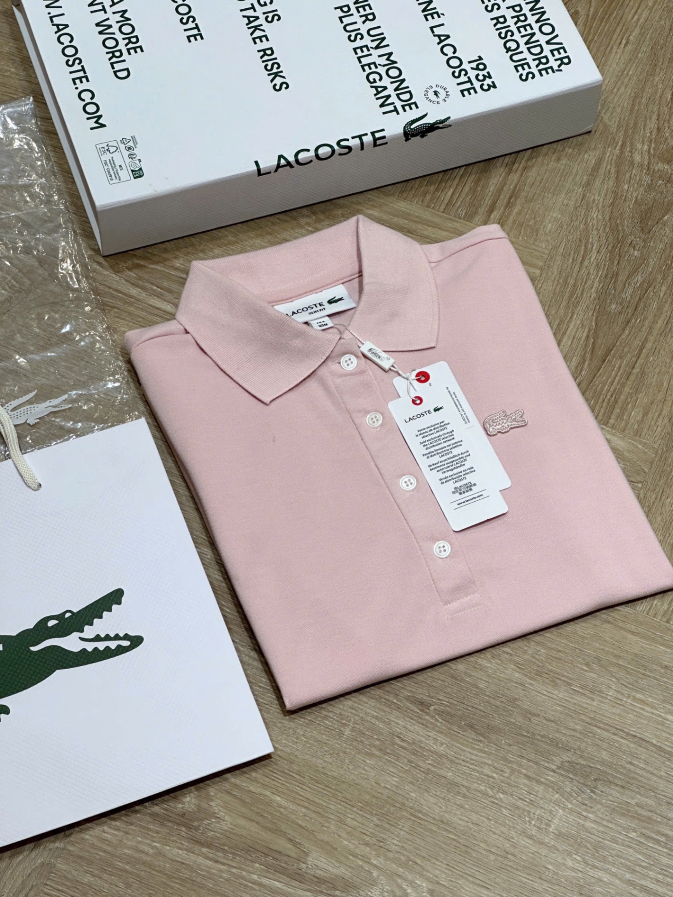 Hang nha may - ÁO POLO LCT HỒNG XUẤT DƯ