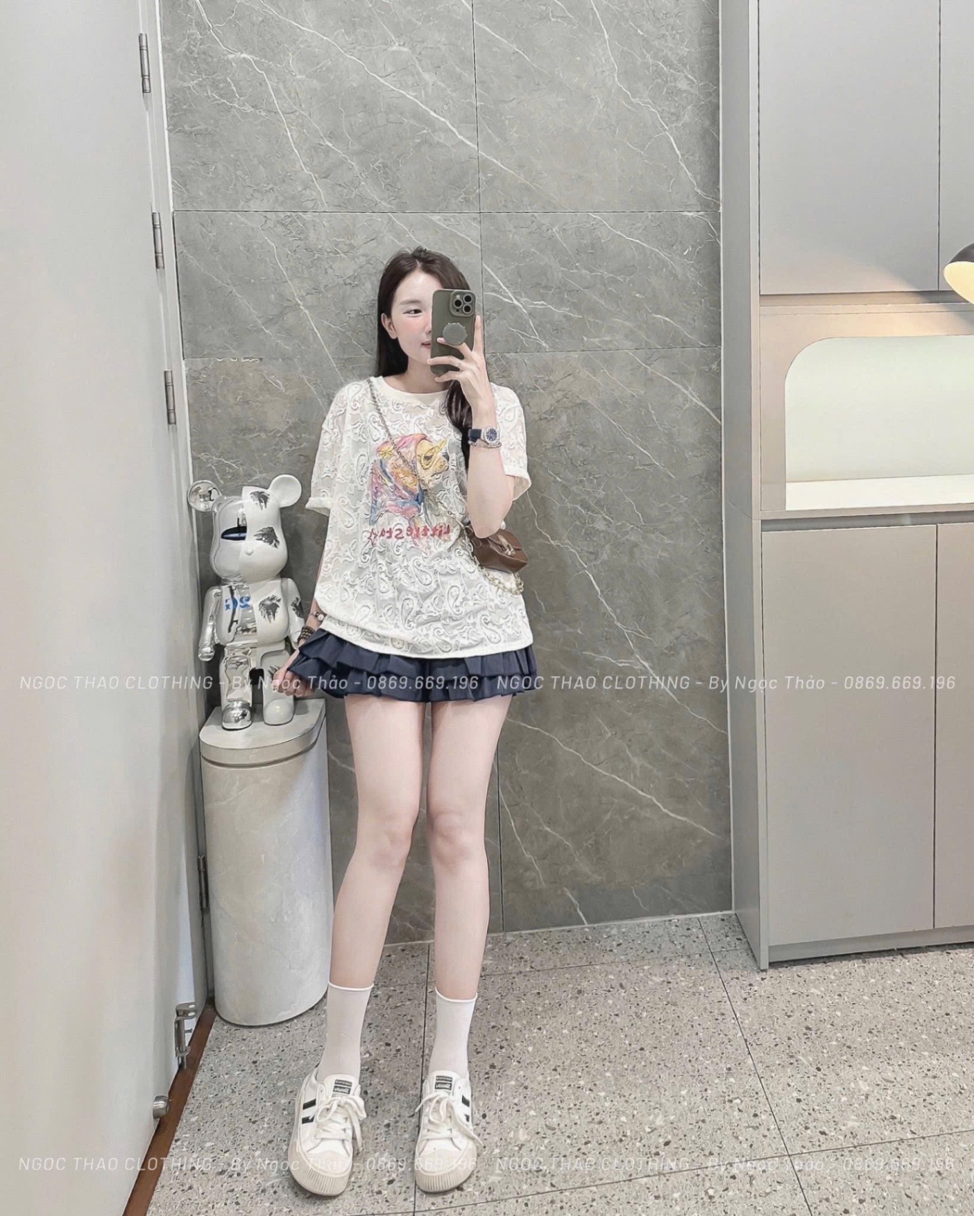 M253289 - ÁO REN CỘC QCCC HÌNH CÚN ĐỘI KHĂN