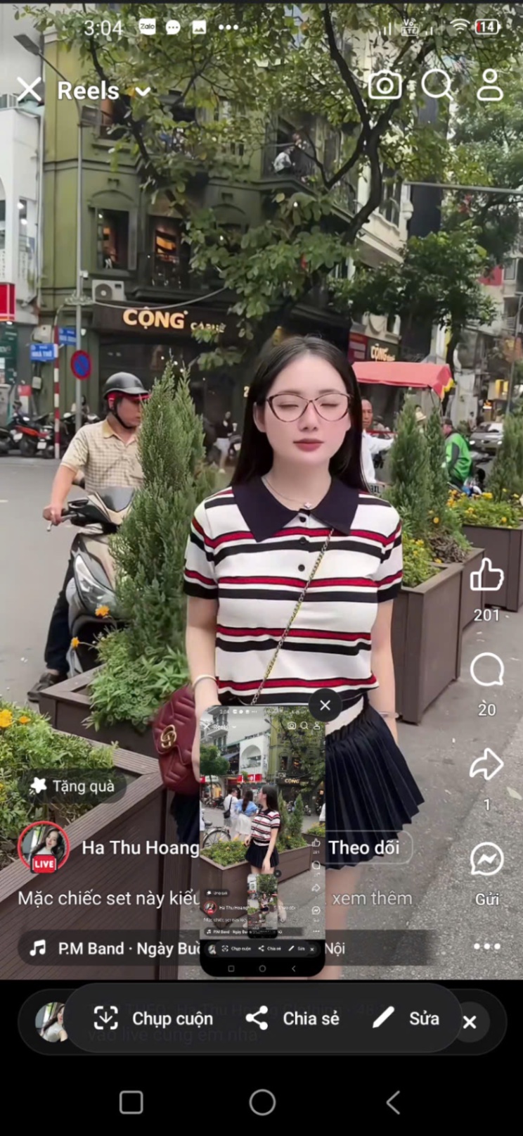 ÁO POLO KẺ ĐEN ĐỎ QC