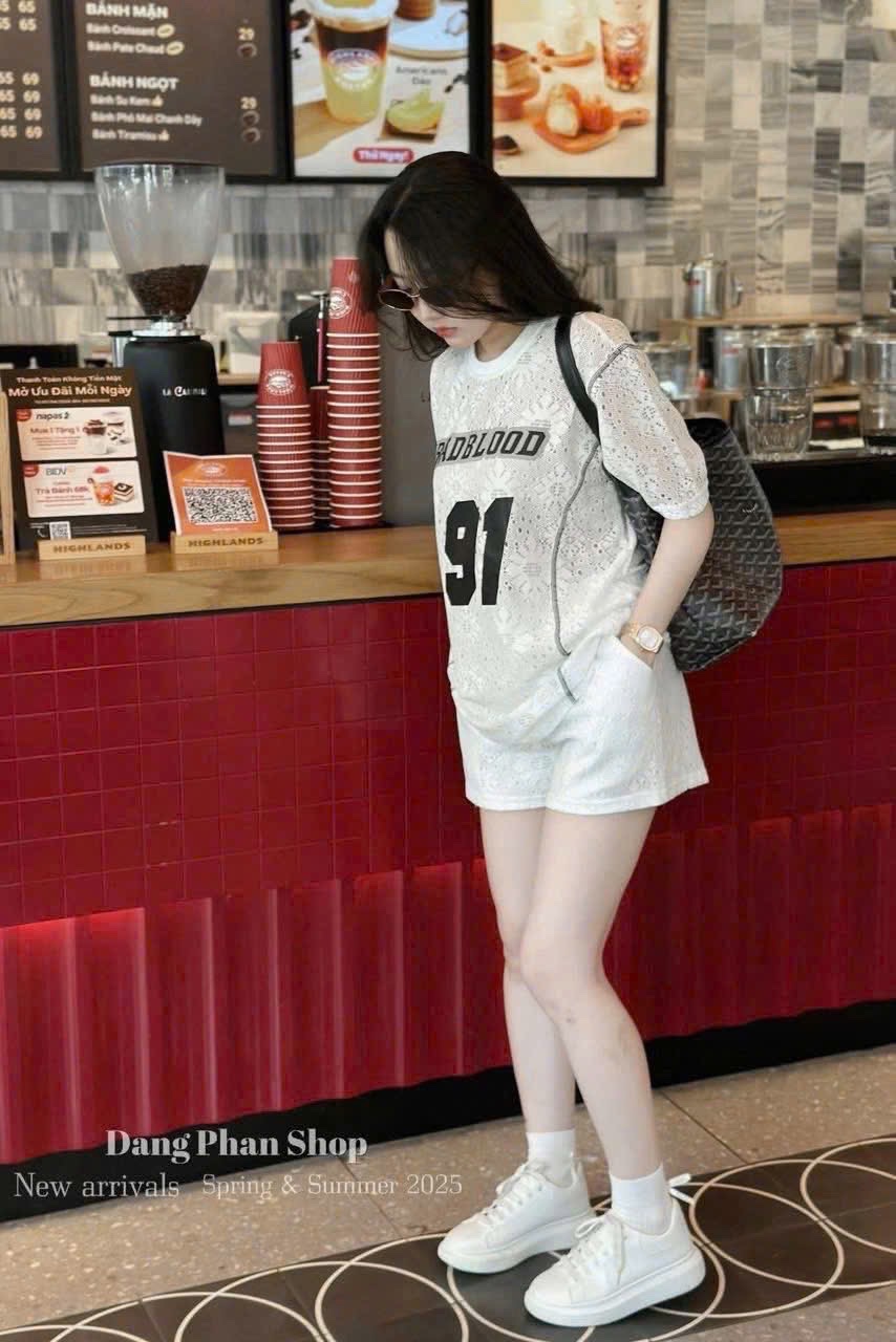BỘ ĐÙI REN HOA SỐ 91