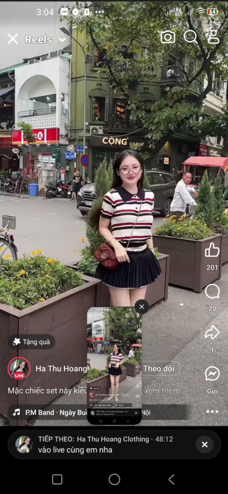 ÁO POLO KẺ ĐEN ĐỎ QC