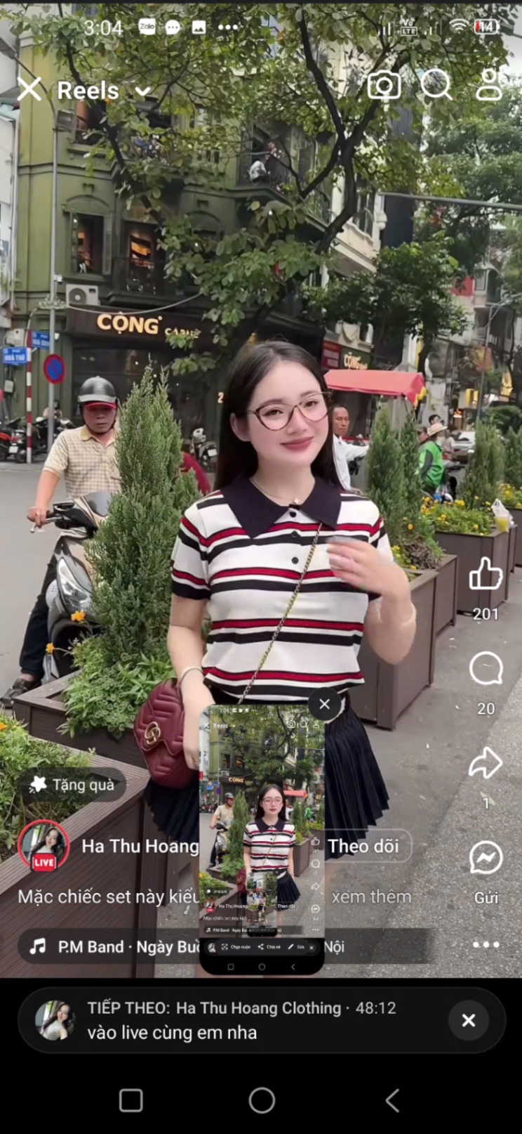 ÁO POLO KẺ ĐEN ĐỎ QC
