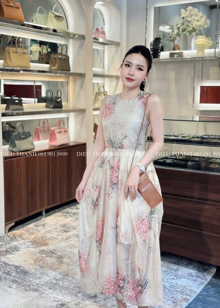 VÁY TƠ HOA XOÈ XN THIẾT KẾ