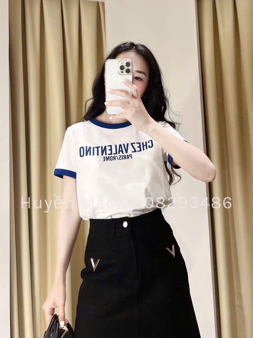 SET ÁO TRẮNG MIX CV MIDI A CHỮ CHEZ