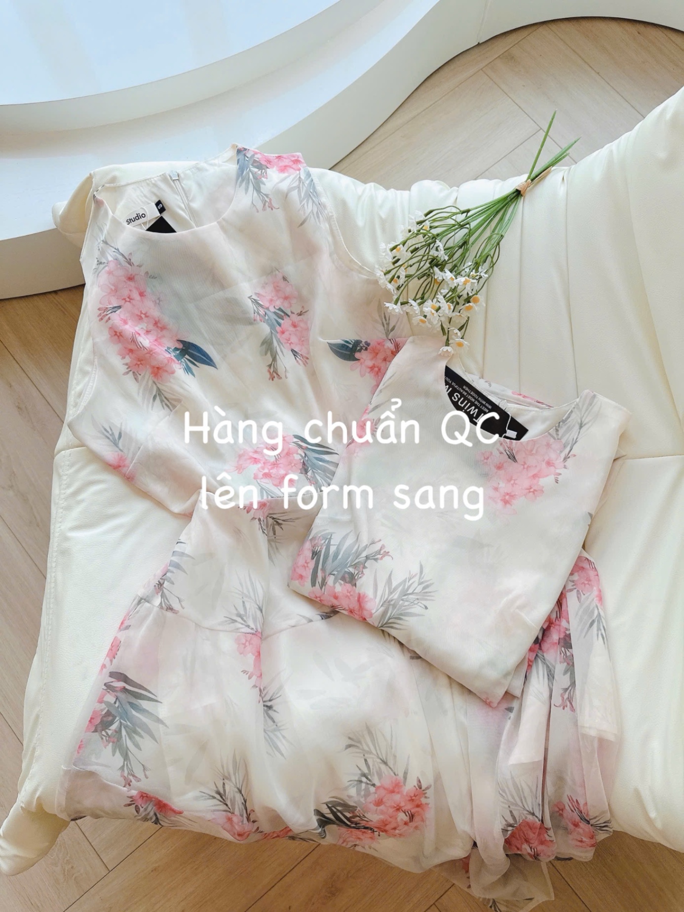VÁY TƠ HOA XOÈ XN THIẾT KẾ