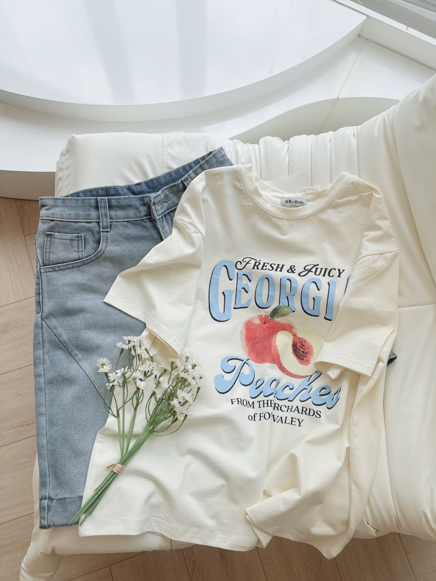 SET ÁO CỘC BE GEOGRILA QUẦN JEAN