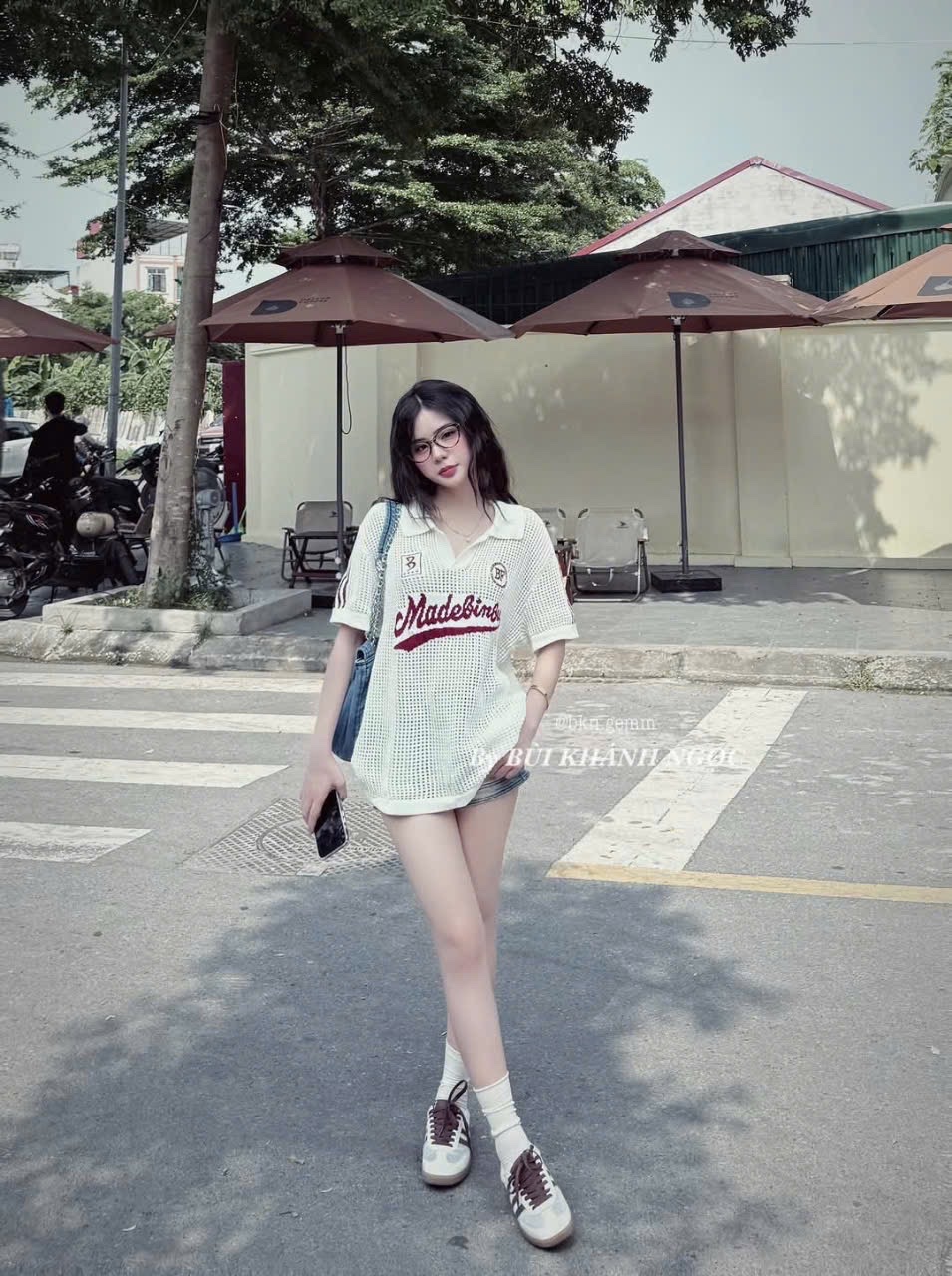 ÁO LƯỚI QC CHỮ MADEL