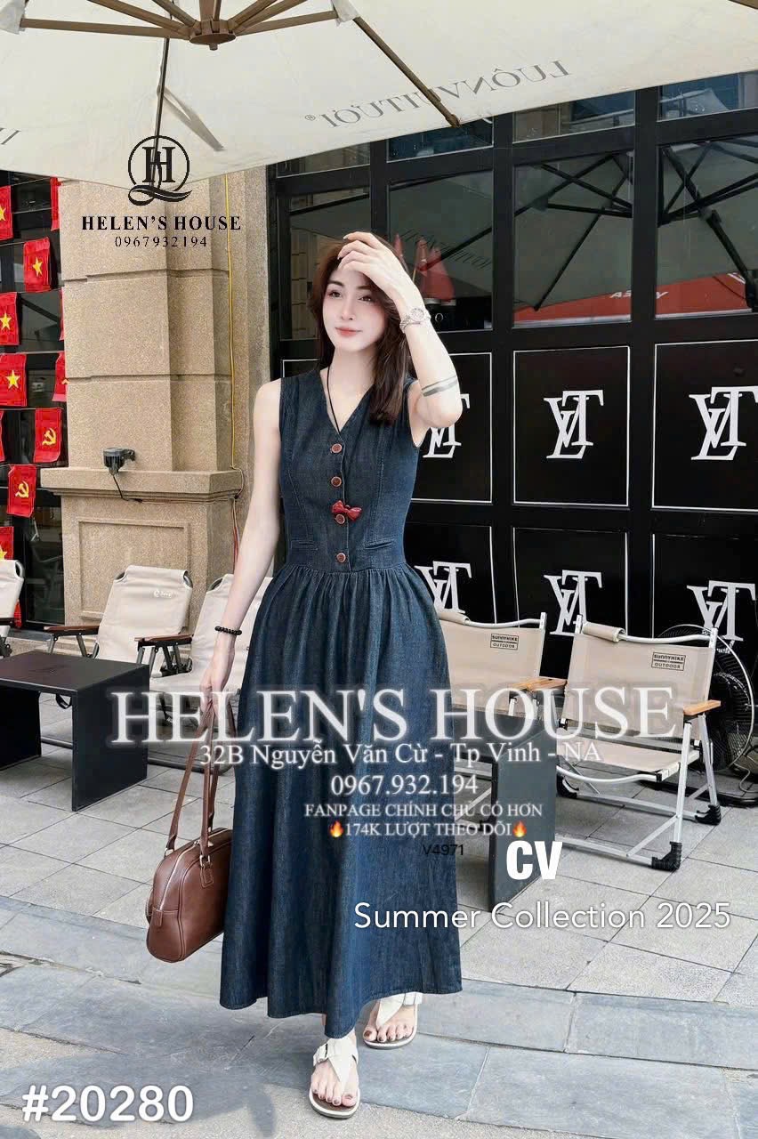 VÁY JEAN XOÈ XN CÚC NGỰC