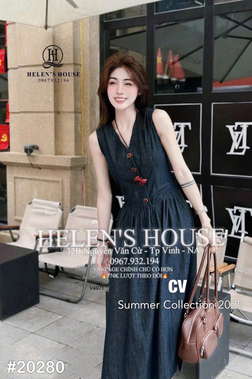 VÁY JEAN XOÈ XN CÚC NGỰC