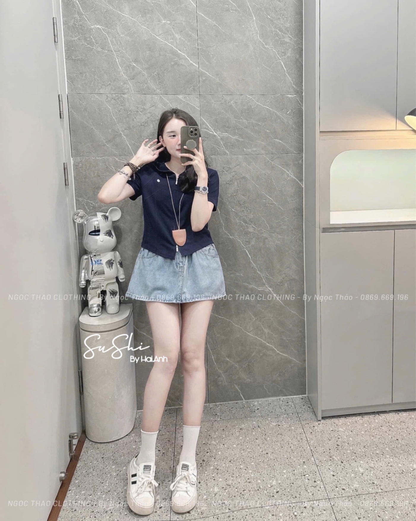 M1697 - ÁO CỘC QCCC MŨ THÊU G FBM