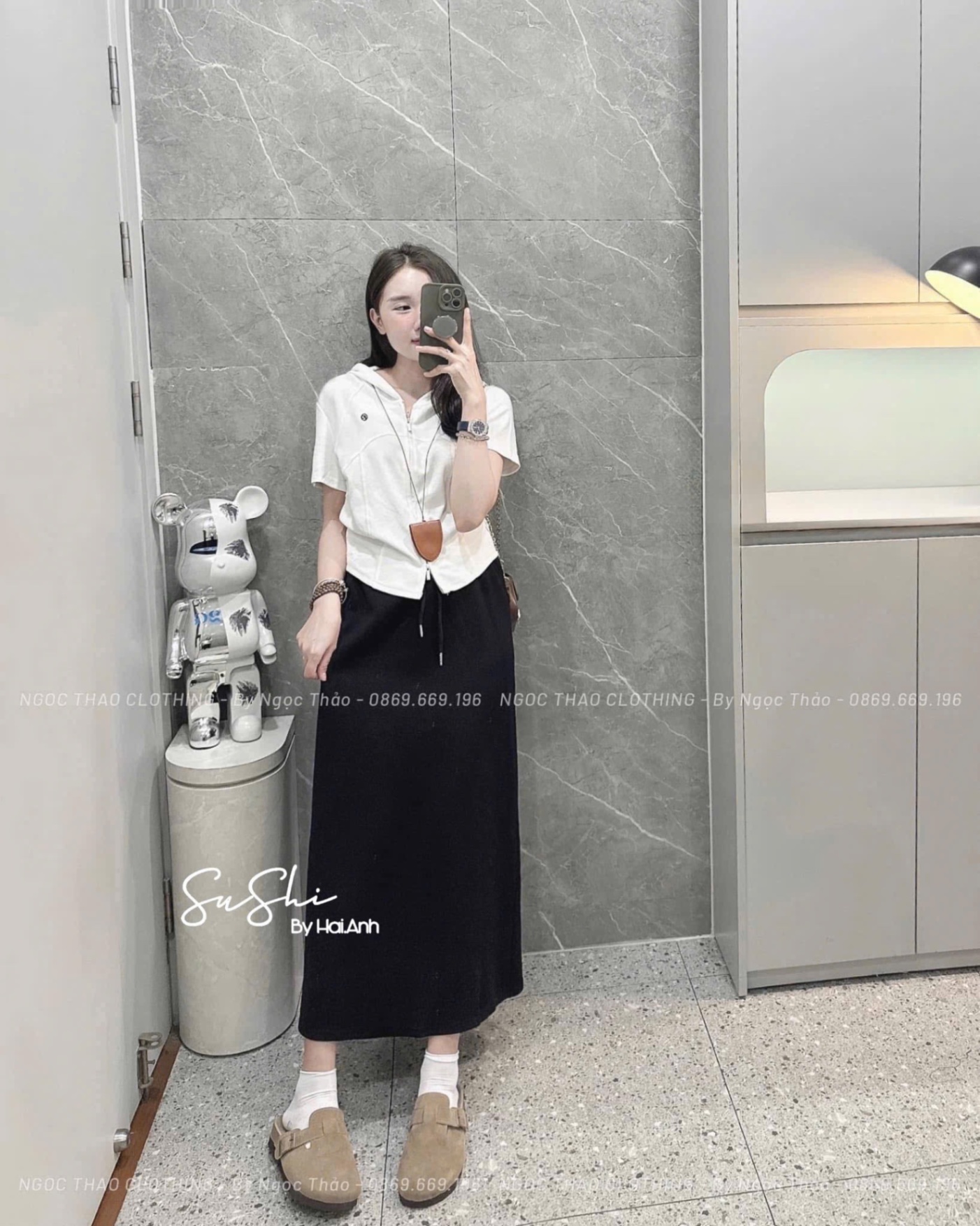 M1289 - ÁO PULL CỘC KHOÁ MŨ B QCCC