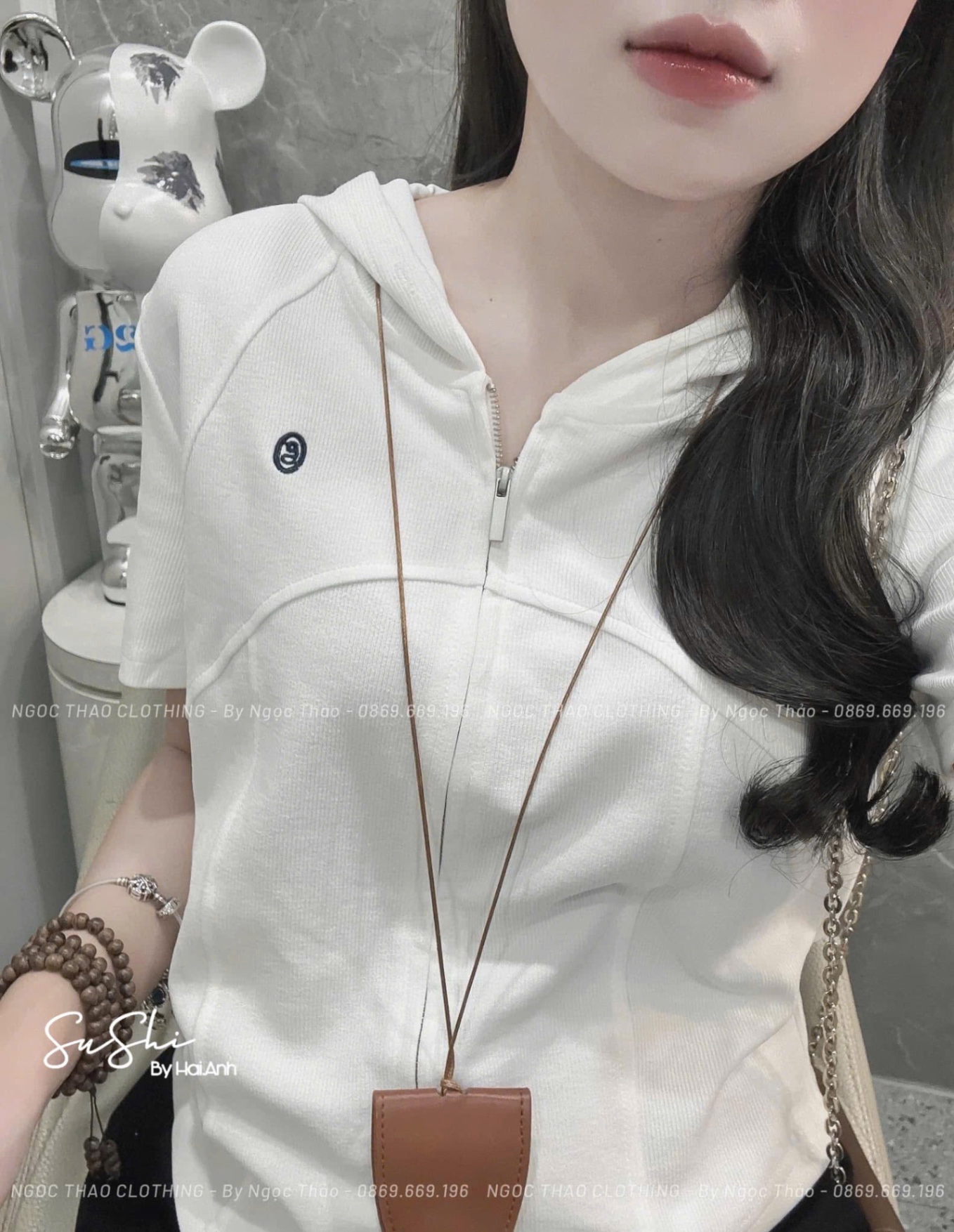 M1697 - ÁO CỘC QCCC MŨ THÊU G FBM