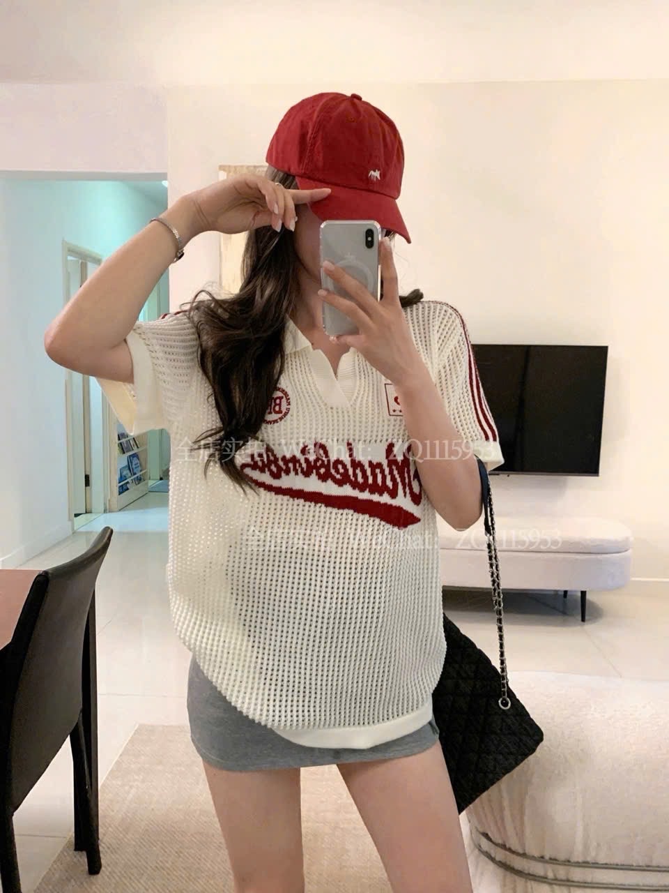 ÁO LƯỚI QC CHỮ MADEL