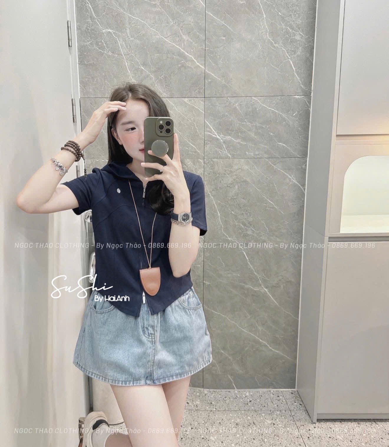 M1697 - ÁO CỘC QCCC MŨ THÊU G FBM