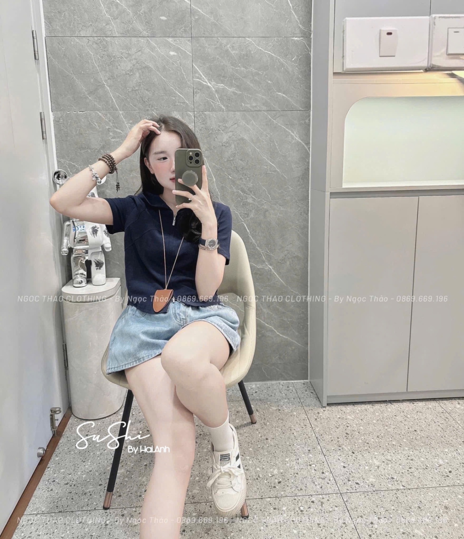 M1697 - ÁO CỘC QCCC MŨ THÊU G FBM