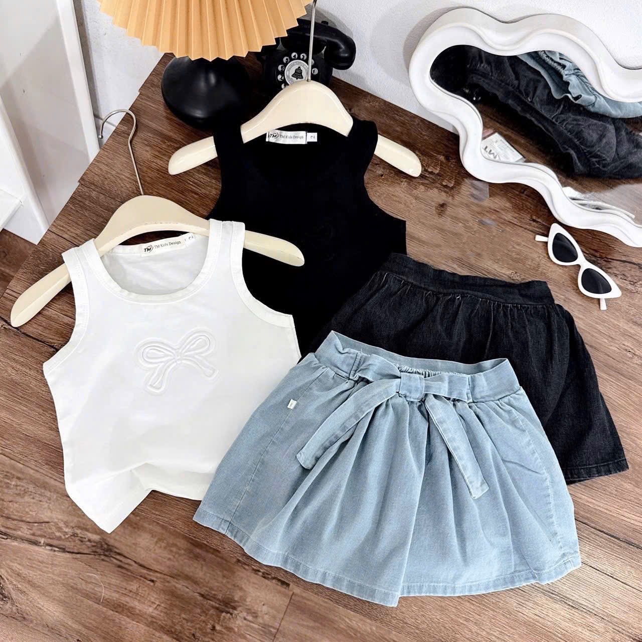 SET BA LỖ THÊU NƠ MIX CV JEAN BG