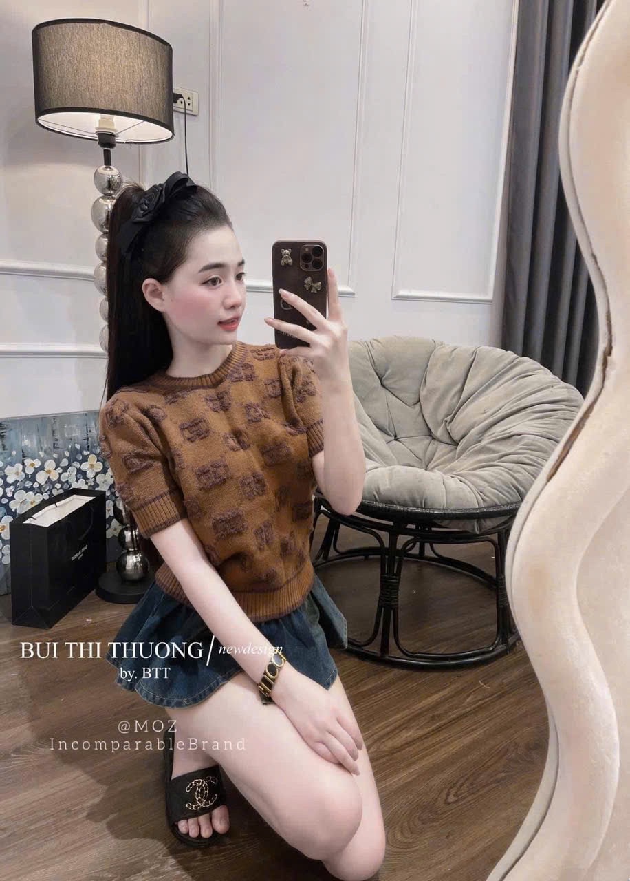 XẢ KHO ÁO LEN GC NÂU THÊU XÙ QCCC