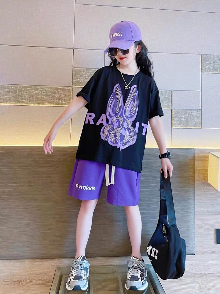 BỘ THỎ RABIT MÀU TÍM BG