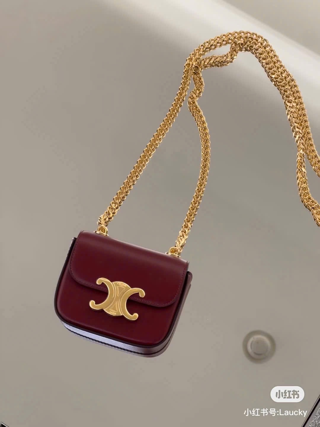 M6856 - XẢ KHO TÚI XÁCH CELIN MINI ĐỎ