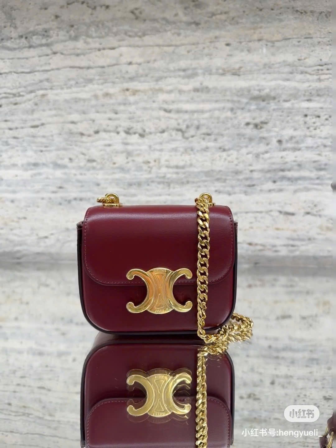 M6856 - XẢ KHO TÚI XÁCH CELIN MINI ĐỎ