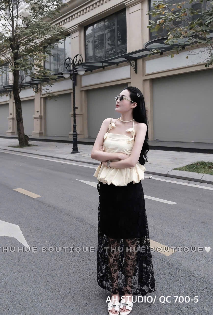 M700- ÁO SƠ MI QUÂY CÚP LI NGỰC THIẾT KẾ