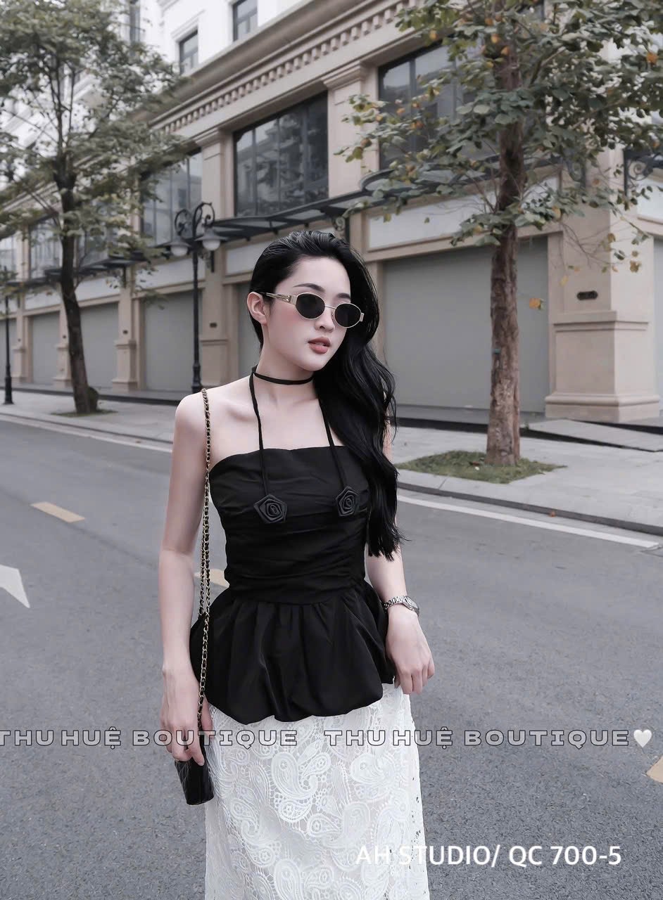 M700- ÁO SƠ MI QUÂY CÚP LI NGỰC THIẾT KẾ