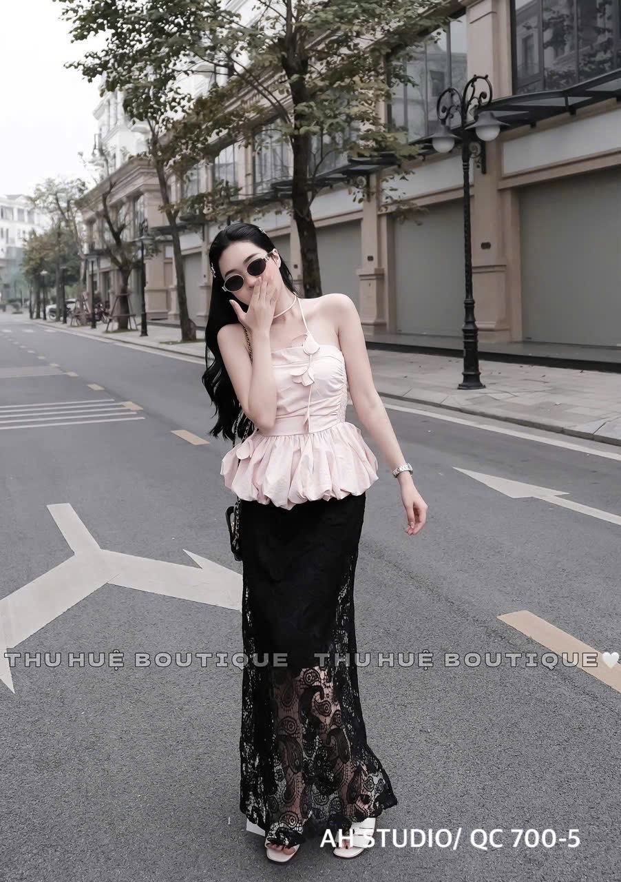 M700- ÁO SƠ MI QUÂY CÚP LI NGỰC THIẾT KẾ