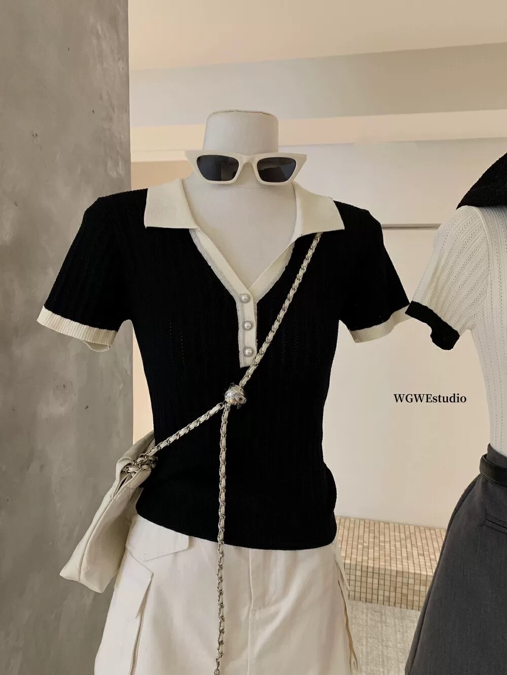 XẢ KHO ÁO LEN POLO WGWE HÀNG NHÀ MÁY